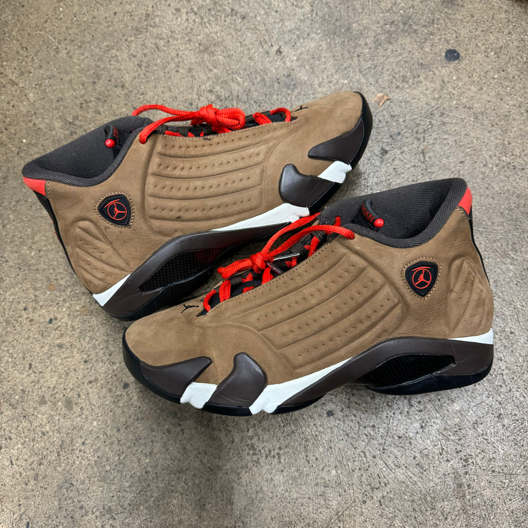 Jordan Winterized Archaeo Brown 14s Size 8.5