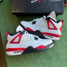 Load image into Gallery viewer, Jordan Red Cement 4s Size 10.5
