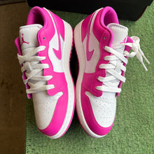 Load image into Gallery viewer, Jordan Fire Pink Low 1s Size 6.5Y
