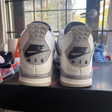Load image into Gallery viewer, Jordan White Cement 4s Size 9.5
