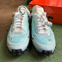 Load image into Gallery viewer, Nike Off White Vivid Sky Waffle Racers Size 12W/10.5M
