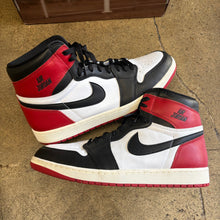 Load image into Gallery viewer, Jordan Reimagined Black Toe 1s Size 13
