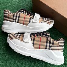 Load image into Gallery viewer, Burberry Check Sneakers Size 43.5
