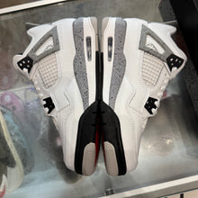 Load image into Gallery viewer, Jordan White Cement 4s Size 6.5Y
