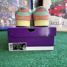 Load image into Gallery viewer, Nike SB Orange Emerald Rise Low Dunks Size 10.5

