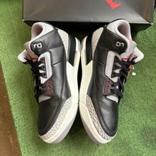 Load image into Gallery viewer, Jordan Black Cement 3s Size 12
