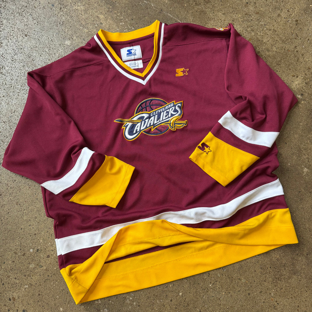 Vintage Cleveland Cavaliers Starter Baseball Jersey Size XXL
