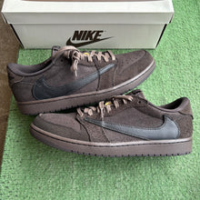 Load image into Gallery viewer, Jordan Travis Scott Velvet Brown Low 1s Size 11.5

