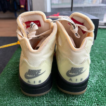 Load image into Gallery viewer, Jordan X Off White Sail 5s Size 5
