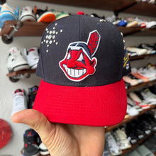 Load image into Gallery viewer, Vinny Taylor Cleveland Indians Fitted Hat Size 7 1/2
