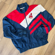 Load image into Gallery viewer, Vintage Cleveland Indians Logo 7 Windbreaker Size L
