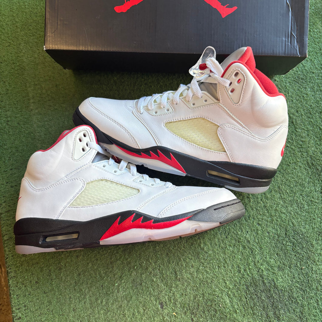 Jordan Fire Red 5s Size 11