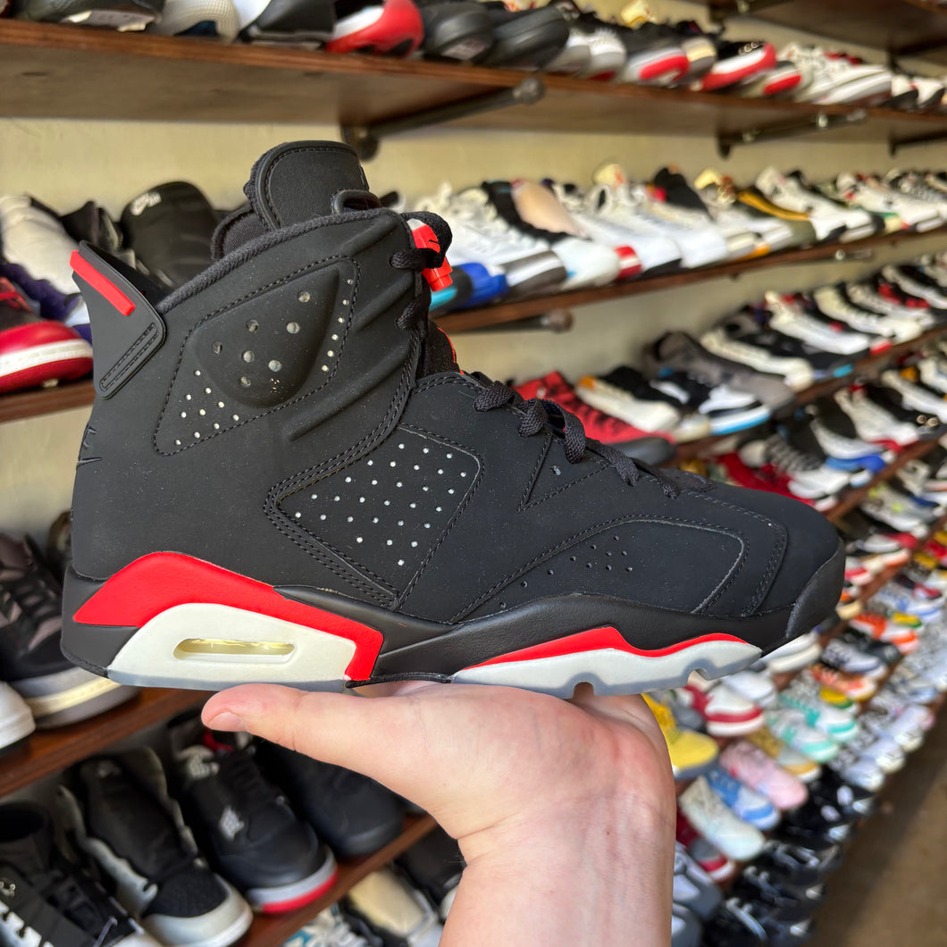 Jordan Black Infared 6 Size 10