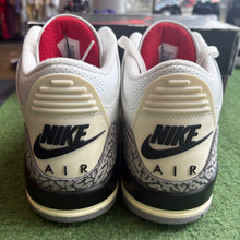 Load image into Gallery viewer, Jordan Reimagined White Cement 3s Size 10.5
