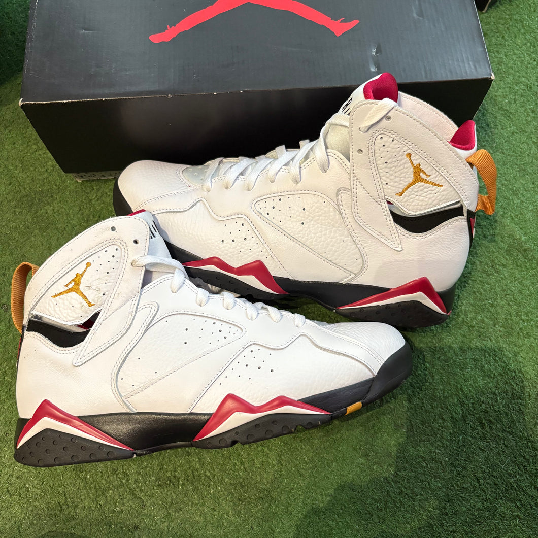 Jordan Cardinal 7s Size 10.5