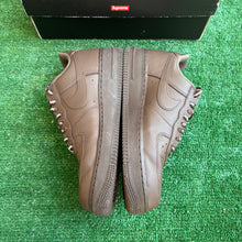 Load image into Gallery viewer, Nike Supreme Brown Air Force 1s Size 9
