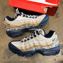 Load image into Gallery viewer, Nike Air Max Snakeskin Newsprint 95s Size 11
