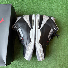 Load image into Gallery viewer, Jordan Black Cement 3s Size 10
