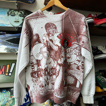 Load image into Gallery viewer, Vintage Ohio State All Over Print Crewneck Size L
