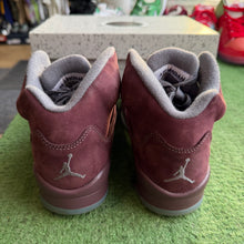 Load image into Gallery viewer, Jordan Burgundy 5s Size 6Y
