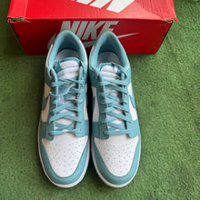 Load image into Gallery viewer, Nike Denim Turquoise Low Dunks Size 13
