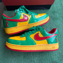 Load image into Gallery viewer, Nike Lil Yachty Concrete Boys Lucky Green Air Force 1s Size 9
