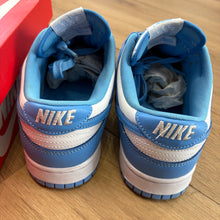 Load image into Gallery viewer, Nike UNC Low Dunks Size 10.5
