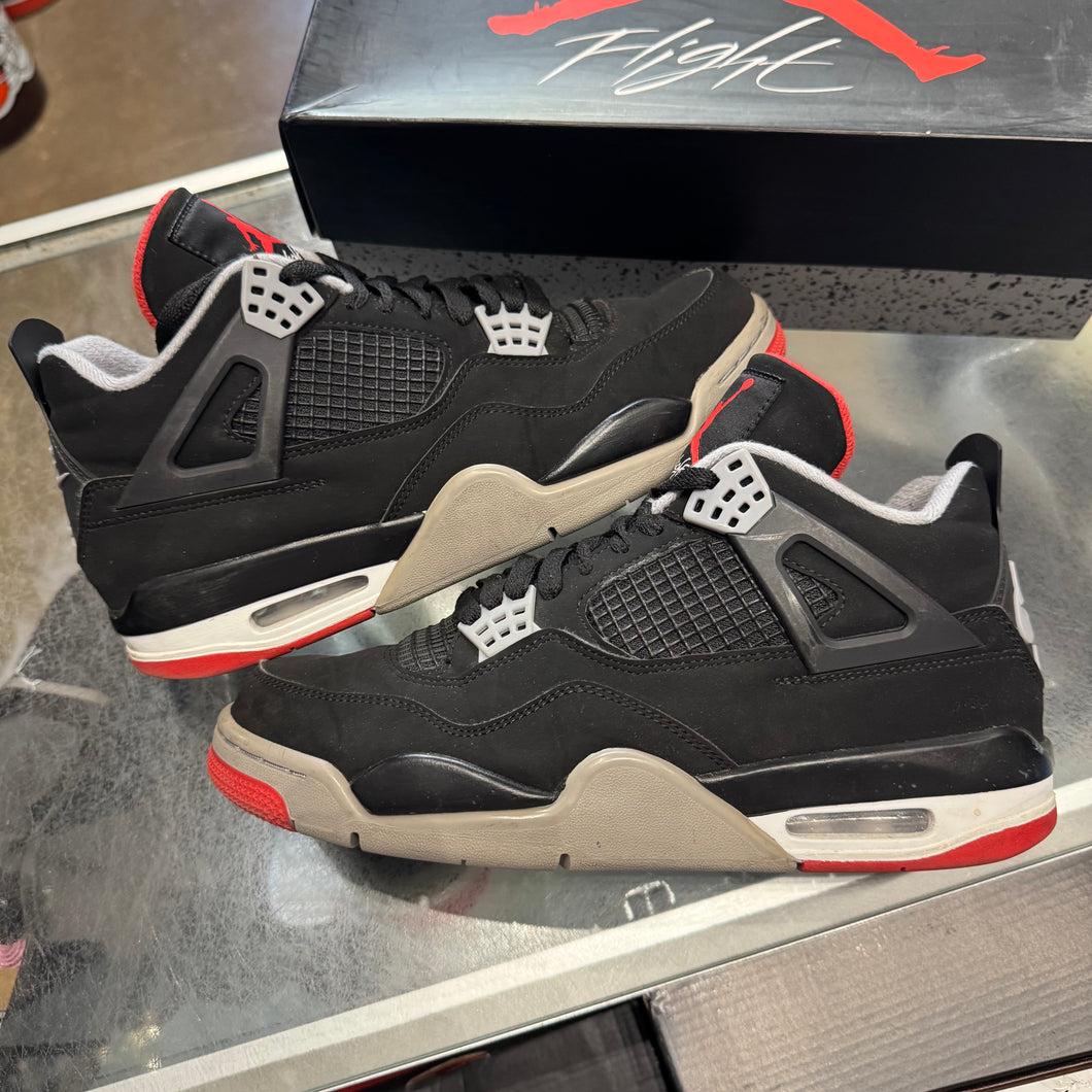 Jordan Bred 4s Size 8.5