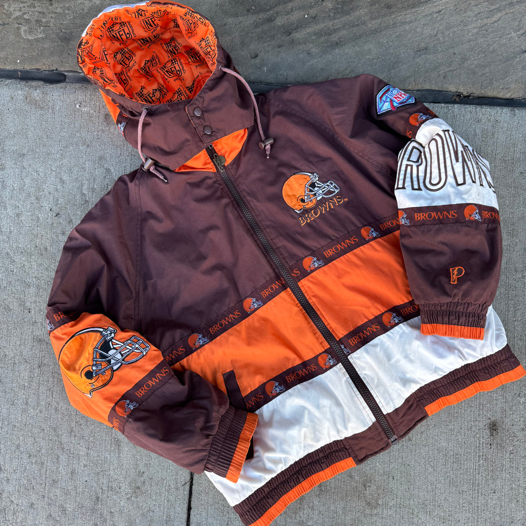 Vintage Cleveland Browns Jacket Size M