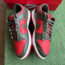 Load image into Gallery viewer, Nike Mystic Red Low Dunks Size 10.5
