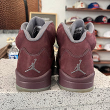 Load image into Gallery viewer, Jordan Burgundy 5s Size 10.5
