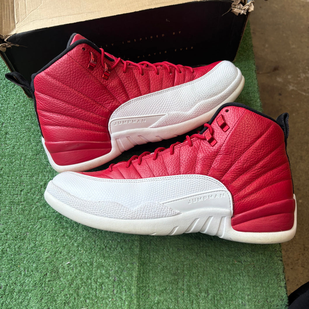 Jordan Gym Red 12s Size 13