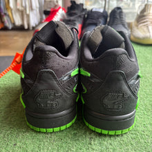 Load image into Gallery viewer, Nike Off White Green Strike Rubber Dunks Size 9
