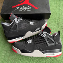 Load image into Gallery viewer, Jordan 2019 Bred 4s Size 10.5
