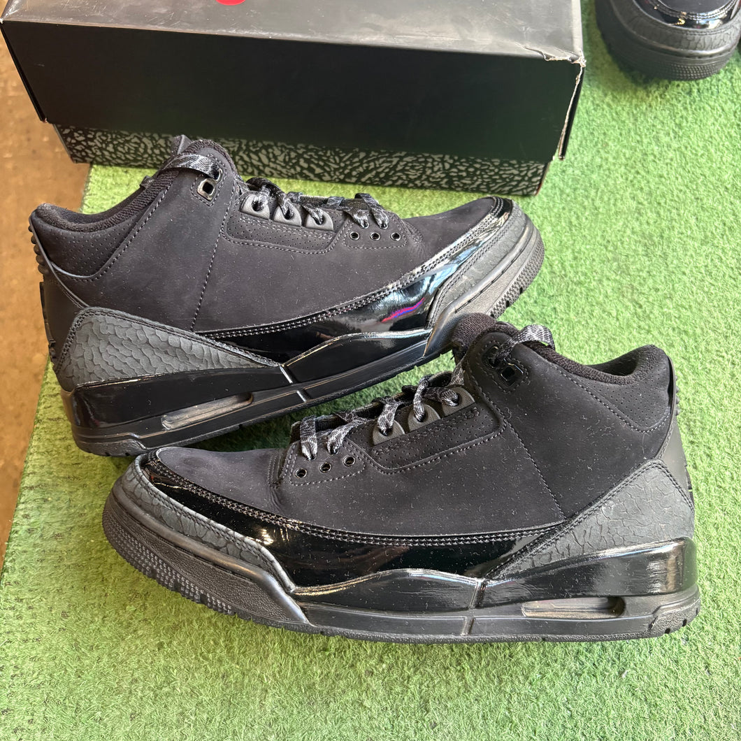 Jordan Black Cat 3s Size 9