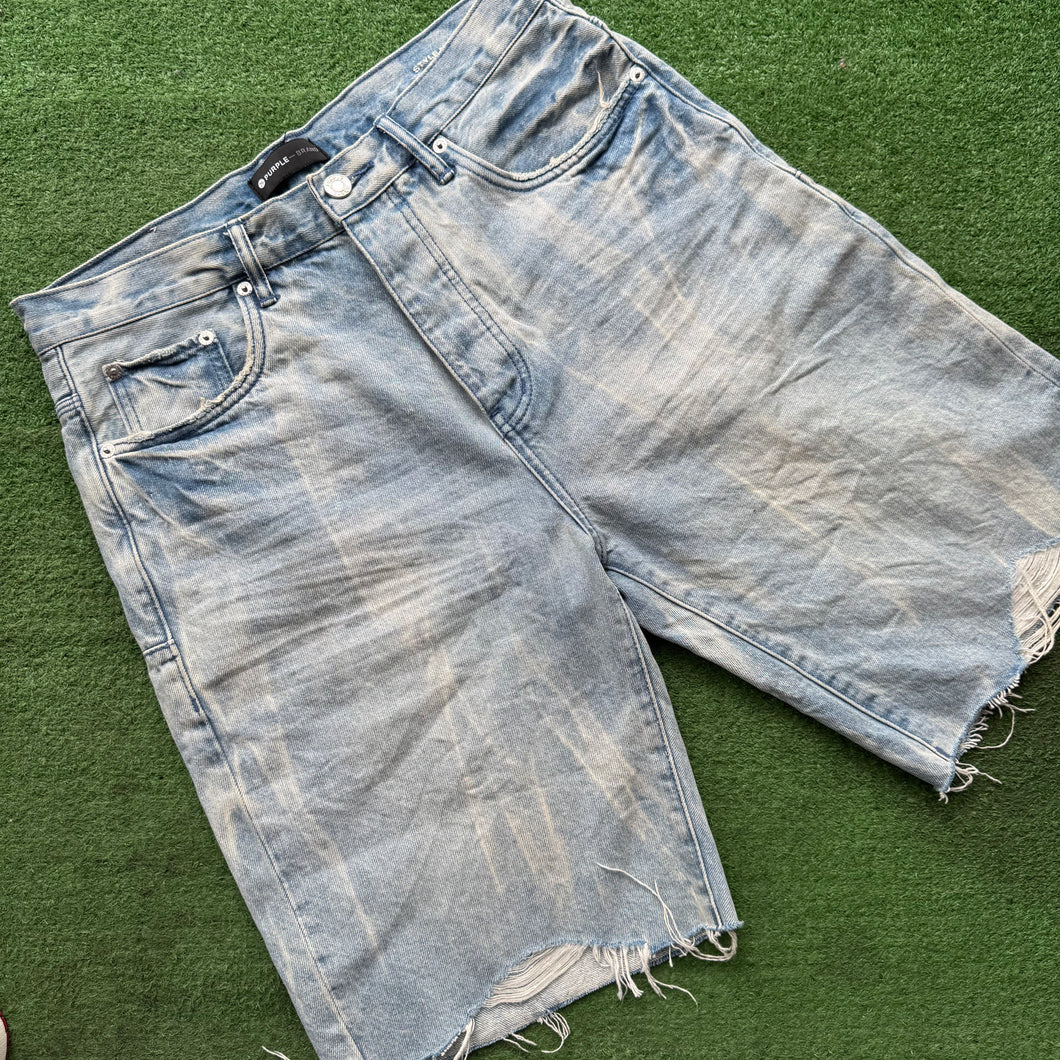 Purple Jean Shorts Size 30