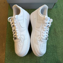 Load image into Gallery viewer, Nike All White Air Force 1s Size 10
