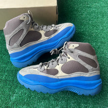 Load image into Gallery viewer, Adidas Yeezy Taupe Blue Desert Boots Size 10.5
