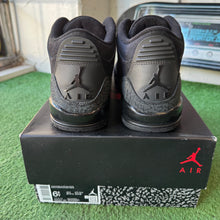 Load image into Gallery viewer, Jordan Black Cat 3s Size 6.5Y
