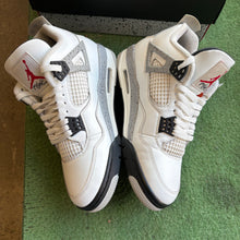 Load image into Gallery viewer, Jordan White Cement 4s Size 9
