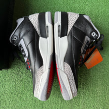Load image into Gallery viewer, Jordan Black Cement 3s Size 8.5
