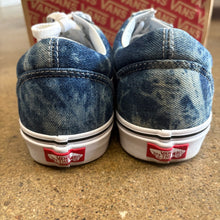 Load image into Gallery viewer, Vans Bleached Denim Old Skools Size 9
