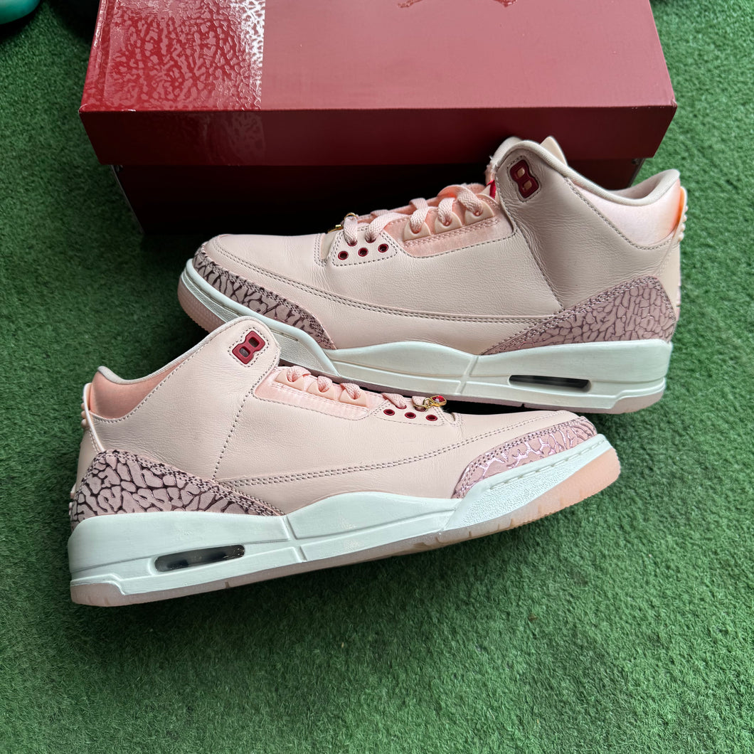 Jordan Valentines Day 3s Size 11.5W/10M
