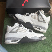 Load image into Gallery viewer, Jordan White Cement 4s Size 10.5
