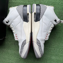 Load image into Gallery viewer, Jordan Reimagined White Cement 3s Size 12.5

