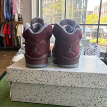 Load image into Gallery viewer, Jordan Burgundy 5s Size 4Y
