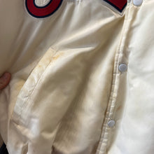 Load image into Gallery viewer, Vintage Cleveland Indians Starter Satin Jacket Size L
