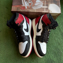 Load image into Gallery viewer, Jordan Reimagined Black Toe 1s Size 7Y
