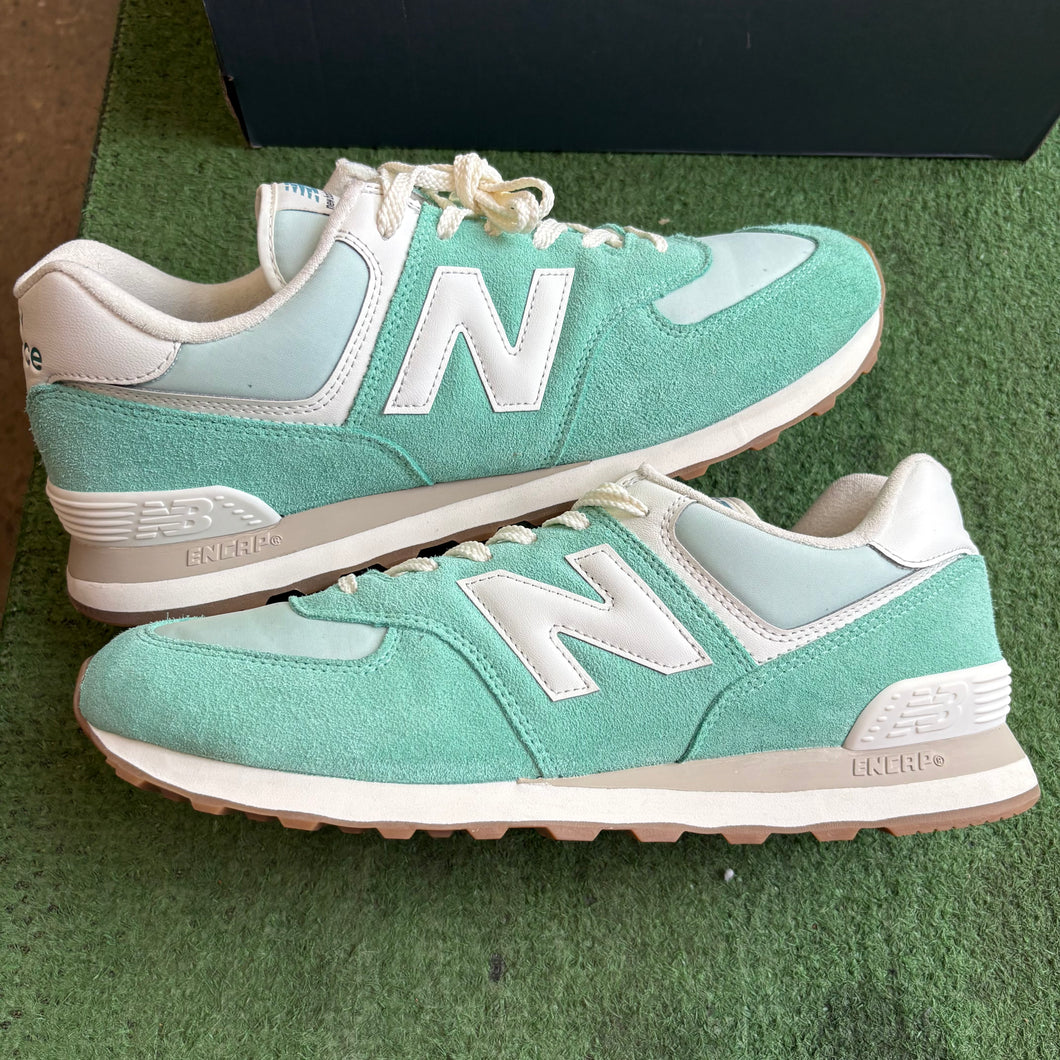 New Balance Turquoise 574s Size 13