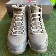 Load image into Gallery viewer, Jordan Cool Grey 9s Size 10
